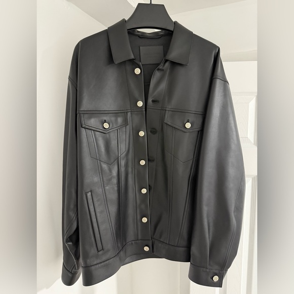 Balenciaga Garde Robe Leather shirt jacket size 1